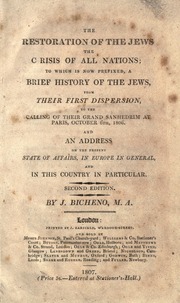 The Restoration of the Jews