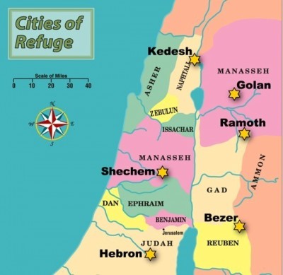 Bible Truth blog image - Cities of Refuge (Numbers 35)